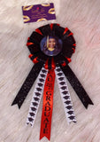 Acrylic Ribbon Button Pins
