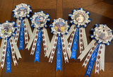 Acrylic Ribbon Button Pins